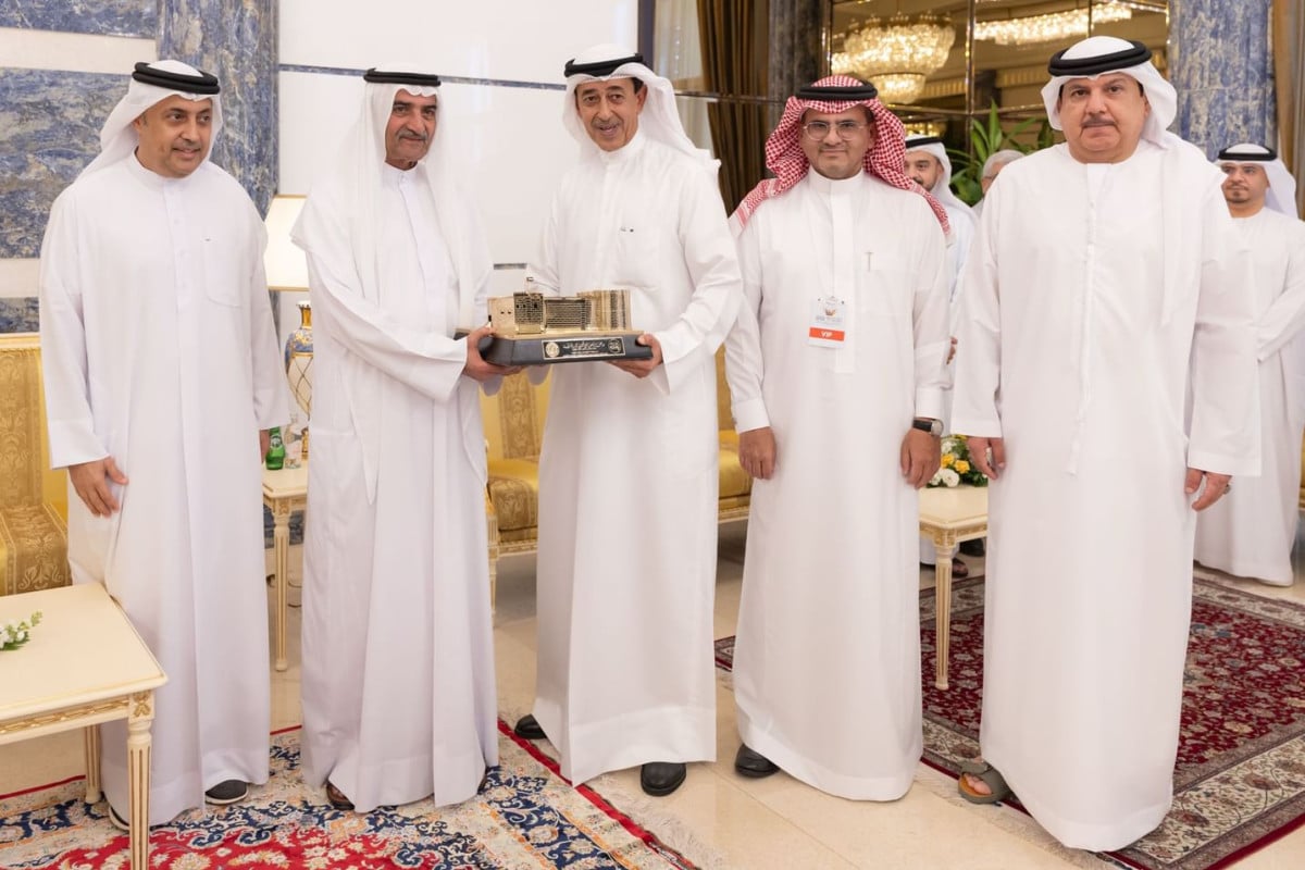 صاحب سمو الشيخ حمد بن محمد الشرقي يستقبل ضيوف مؤتمر الفجيرة الدولي العاشر للتعدين